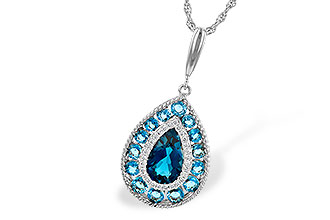 A253-67337: NECK 2.55 TW BLUE TOPAZ 2.65 TGW