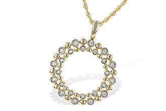 A253-68191: NECKLACE .12 TW