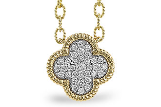 A337-35500: NECKLACE .32 TW (18")