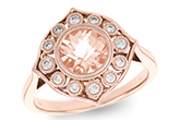 B251-85473: LDS RG .90 MORGANITE 1.05 TW