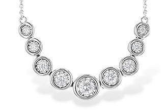 B253-70037: NECKLACE .50 TW