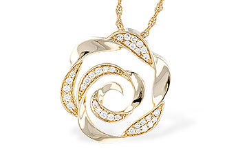 B337-30028: NECKLACE .20 TW