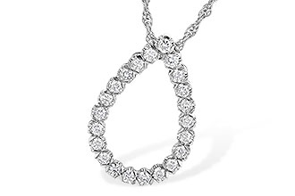 C253-69137: NECKLACE .50 TW
