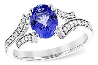 C253-70082: LDS RG 1.15 TANZANITE 1.30 TGW