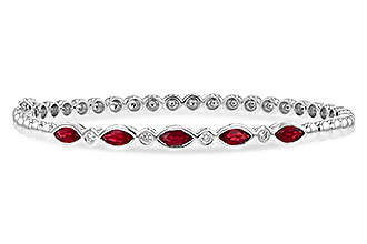 C253-70955: BANGLE 1.50 RUBY 1.63 TGW