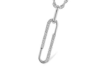 C337-32746: NECKLACE .14 TW