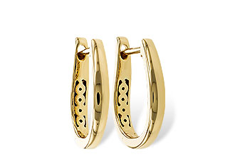 C338-23700: GOLD EARRINGS (15MM)