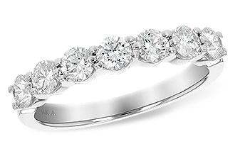 D156-41891: LDS DIA WED RG 1.00 TW (7 STONES)