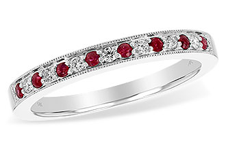 D247-32746: LDS WED RG .12 RUBY .21 TGW