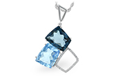 D251-88209: NECK 10.60 BLUE TOPAZ 10.73 TGW