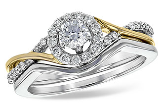 E250-96364: SET .26 BR .50 TW (WG SH & YG TRIM)