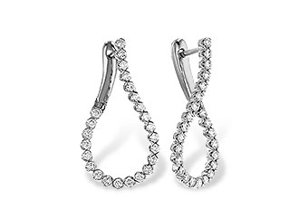 E338-24591: EARRINGS 1.00 TW