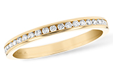 F156-36418: LDS WED RG .25 TW