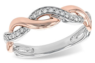 F249-11827: LDS DIA WED RG .10 TW (ROSE & WG)