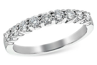 F252-77318: LDS WED RG .50 TW (9 STONES)