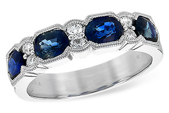 F252-80982: LDS WED RG 1.72 SAPPHIRE 1.90 TGW (5x4MM SAPP)