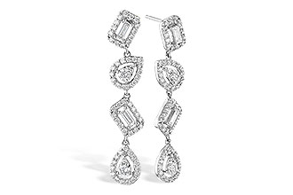 F336-40018: EARR .12 TW BAGUETTES .70 TW