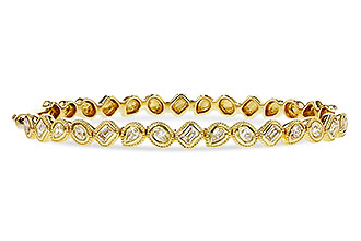 F338-25527: BANGLE 1.00 TW FANCY CUT DIAS
