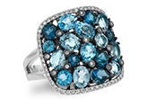 G250-95482: LDS RG 3.67 BLUE TOPAZ 3.94 TGW