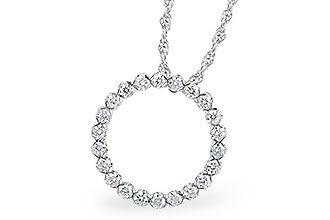 G336-41818: NECKLACE .50 TW