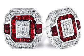 G336-42754: EARR .80 RUBY TW 1.05 TGW