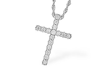 G337-27309: NECKLACE .25 TW