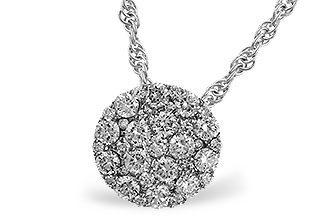 G338-18227: NECKLACE .50 TW