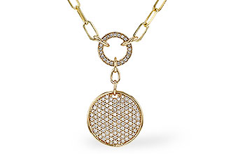 G338-20018: NECKLACE .92 TW (17")