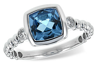 H252-74600: LDS RG 1.57 BLUE TOPAZ 1.65 TGW