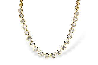 H338-18236: NECKLACE 2.48 BAG 2.95 TW (16")