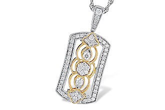 K336-41891: NECKLACE .33 TW