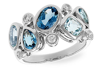 K337-32727: LDS RG 2.57 BLUE TOPAZ TW 2.75 TGW