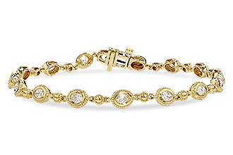 K338-25527: BRACELET 1.25 TW OVAL DIAS (7")