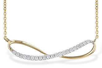 L253-69145: NECKLACE .18 TW