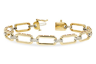 M337-32754: BRACELET .25 TW (7.5" - A252-78228 WITH LARGER LINKS)