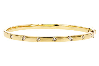 M337-33672: BANGLE .35 TW FANCY CUT DIAMONDS