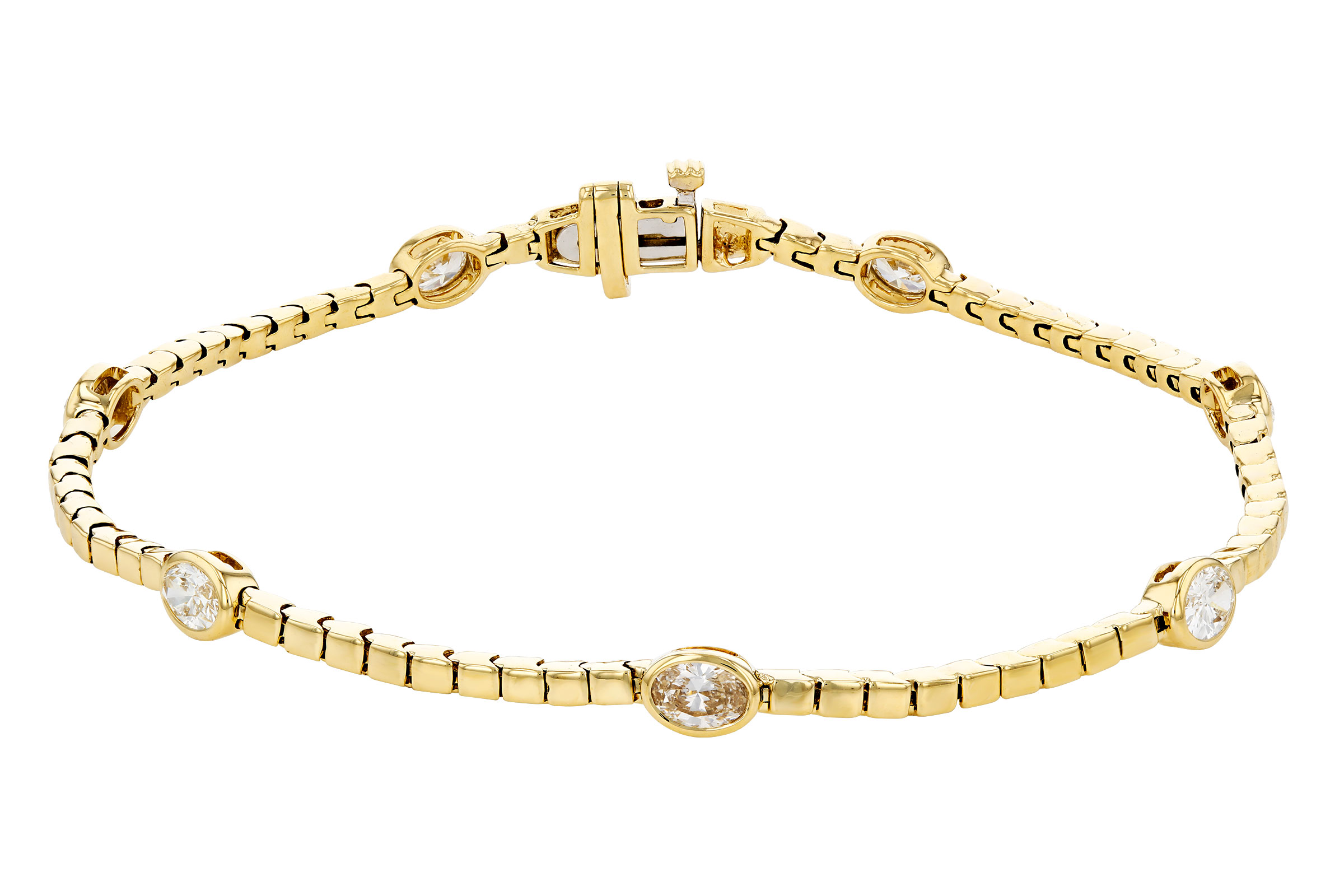 M339-10963: BRACELET 1.30 TW OVAL DIA (7")
